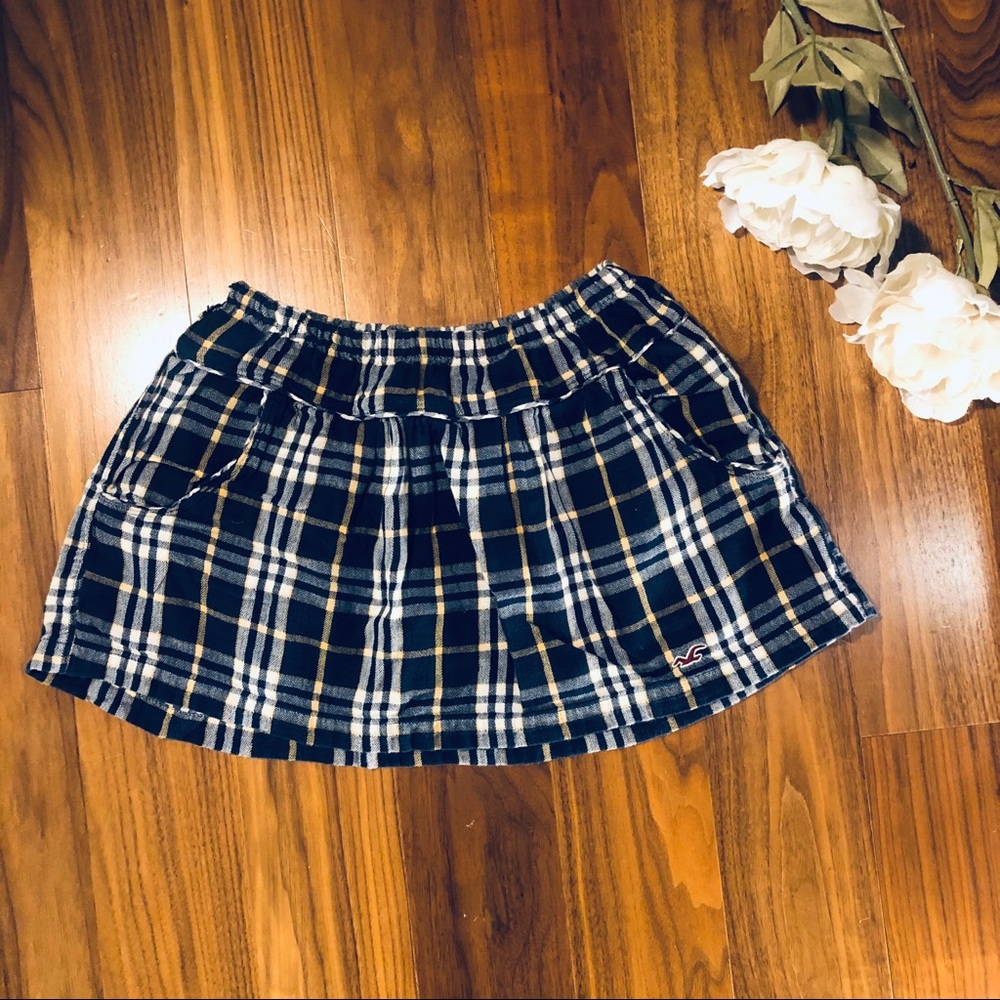 Flannel Hollister Plaid Skirt